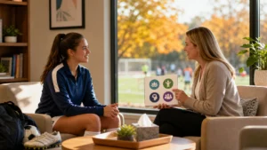 Balancing Sports Pressure and Teen Therapy During Fall Season